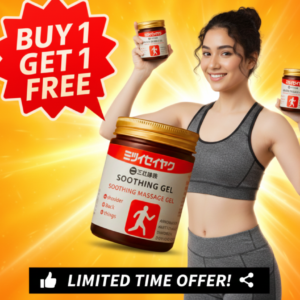 Japanese Instant Pain Relief Soothing Massage Gel (Buy 1 Get 1 Free)